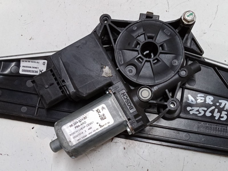 Recambio de elevalunas electrico trasero derecho para peugeot 3008 suv (mc_, mr_, mj_, m4_) 1.5 bluehdi 130 referencia OEM IAM 9