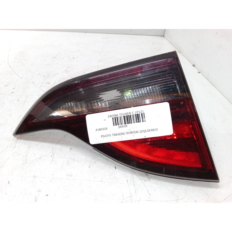 Recambio de piloto trasero porton izquierdo para opel zafira tourer c (p12) 1.4 lpg (75) referencia OEM IAM   