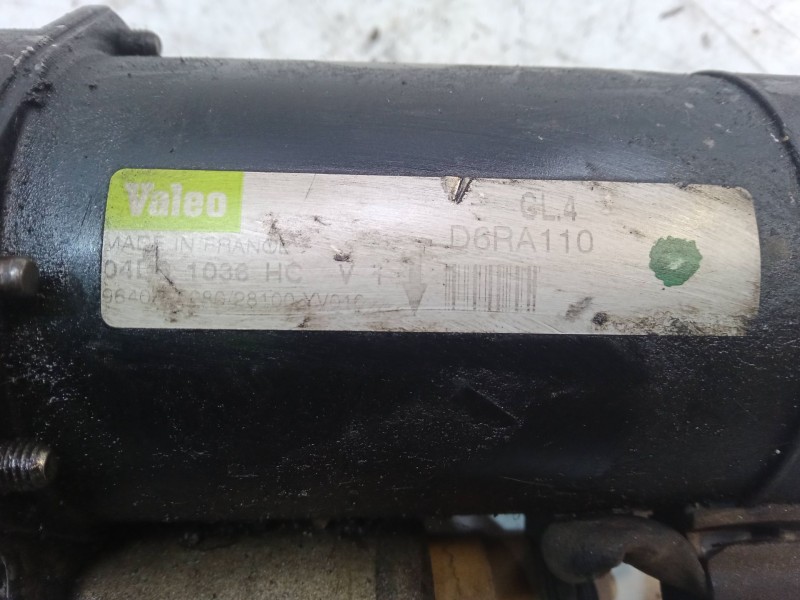 Recambio de motor arranque para citroën c1 (pm_, pn_) 1.4 hdi referencia OEM IAM D6RA110  