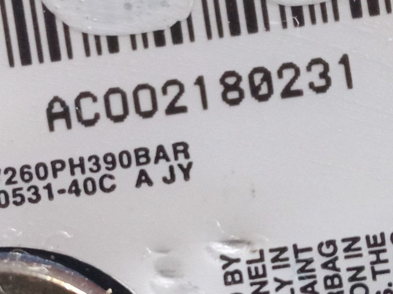 Recambio de airbag volante para chevrolet aveo / kalos sedán (t250, t255) 1.4 referencia OEM IAM AC002180231  