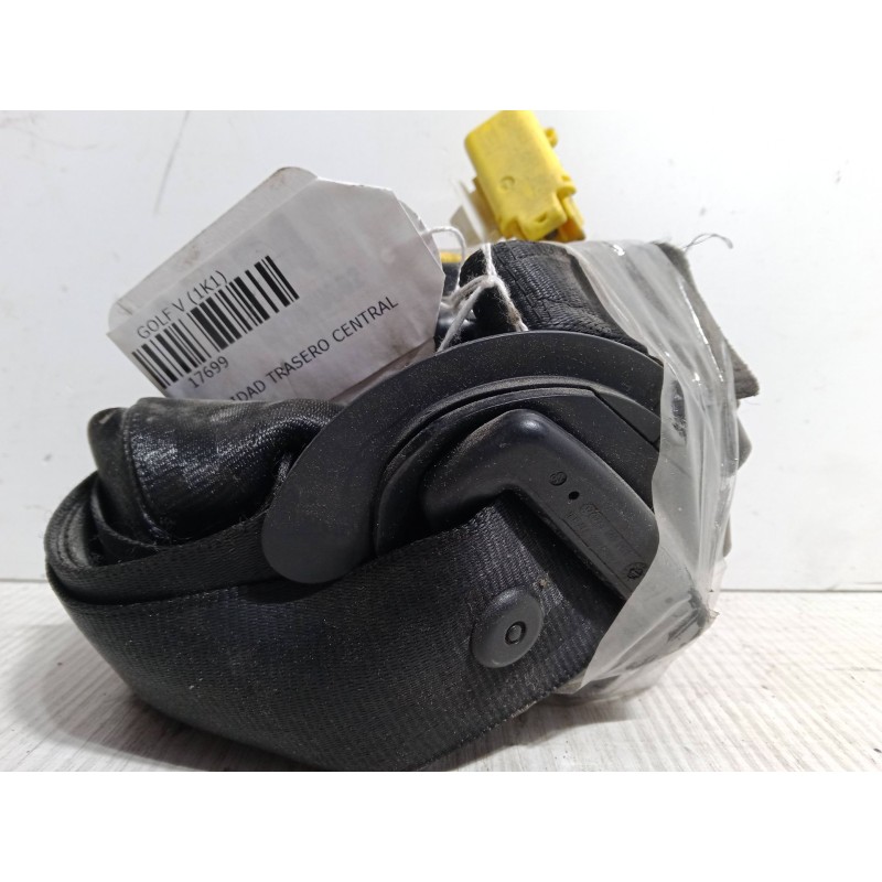 Recambio de cinturon seguridad trasero central para volkswagen golf v (1k1) 1.6 fsi referencia OEM IAM   