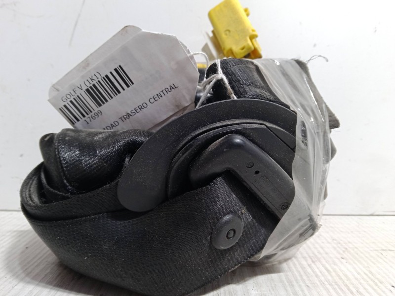 Recambio de cinturon seguridad trasero central para volkswagen golf v (1k1) 1.6 fsi referencia OEM IAM   
