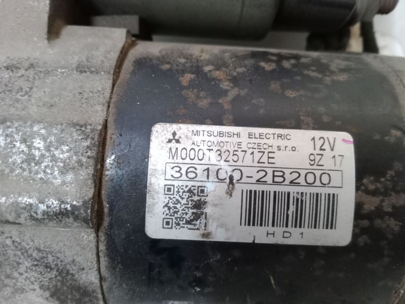 Recambio de motor arranque para hyundai i30 (fd) 1.4 referencia OEM IAM 361002B200  M000T32571ZE