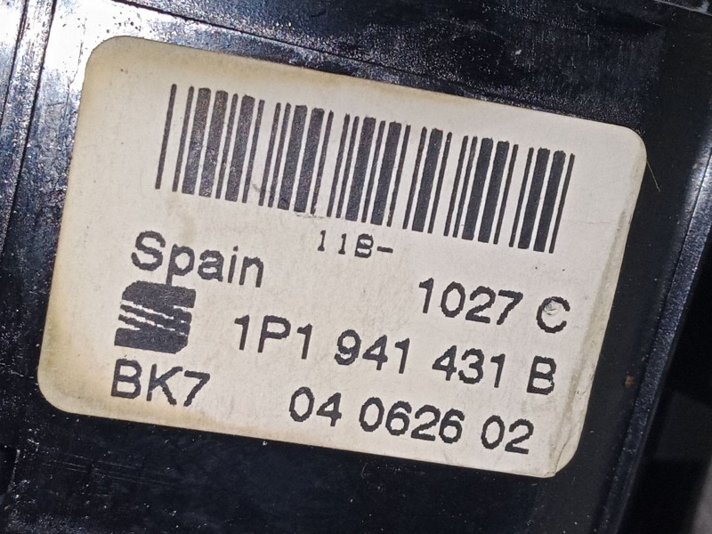 Recambio de conmutador de luces para seat leon (1p1) 1.9 tdi referencia OEM IAM 1P1941431B  