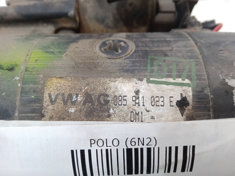 Recambio de motor arranque para volkswagen polo (6n2) 1.0 referencia OEM IAM 085911023E  