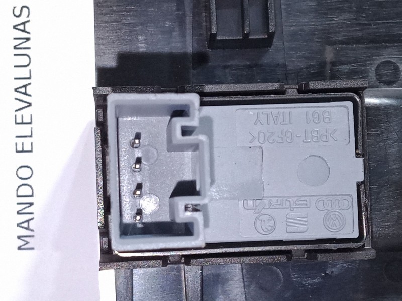 Recambio de mando elevalunas delantero derecho para seat leon (1p1) 1.9 tdi referencia OEM IAM   
