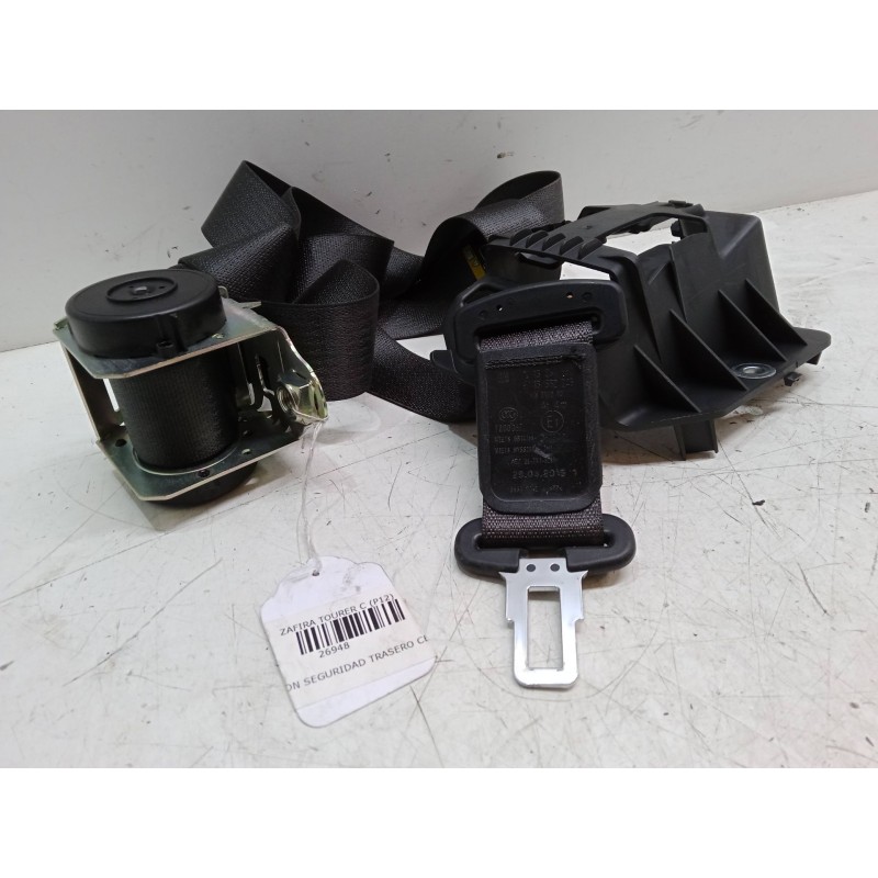 Recambio de cinturon seguridad trasero central para opel zafira tourer c (p12) 1.4 lpg (75) referencia OEM IAM   
