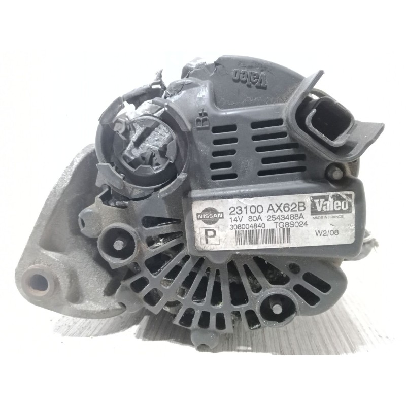 Recambio de alternador para ford fiesta v (jh_, jd_) 1.6 16v referencia OEM IAM 23100AX62B 2543488A TG8S024