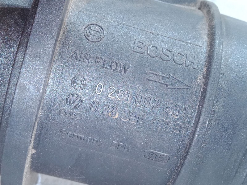 Recambio de caudalimetro para seat leon (1p1) 1.9 tdi referencia OEM IAM 038906461B  