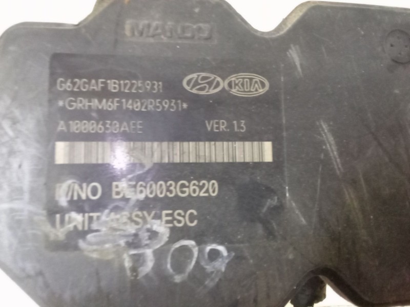 Recambio de abs para hyundai veloster (fs) 1.6 t-gdi referencia OEM IAM 58920-2V780 A1000630AEE BE6003G620