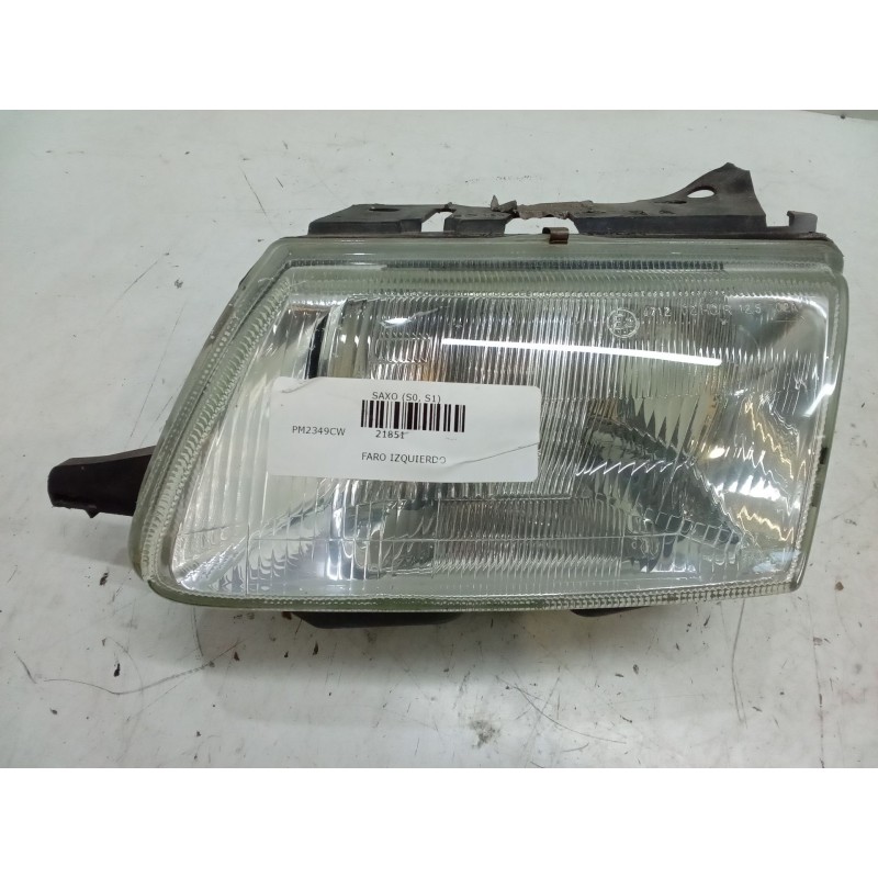 Recambio de faro izquierdo para citroën saxo (s0, s1) 1.5 d referencia OEM IAM   