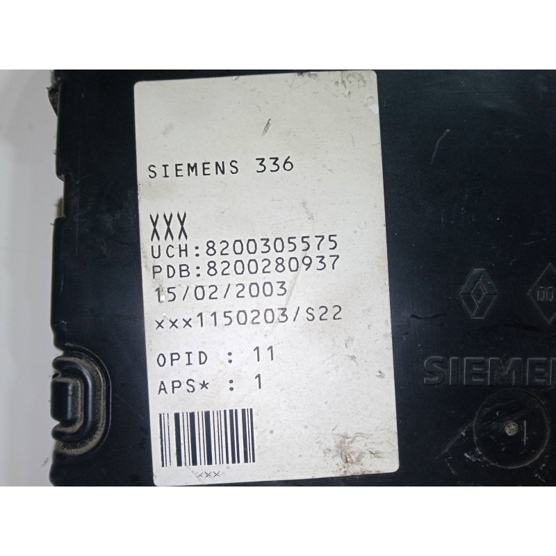 Recambio de bsi para renault megane ii (bm0/1_, cm0/1_) 1.5 dci (bm0f, bm0t, bm2b, cm0f, cm0t) referencia OEM IAM   