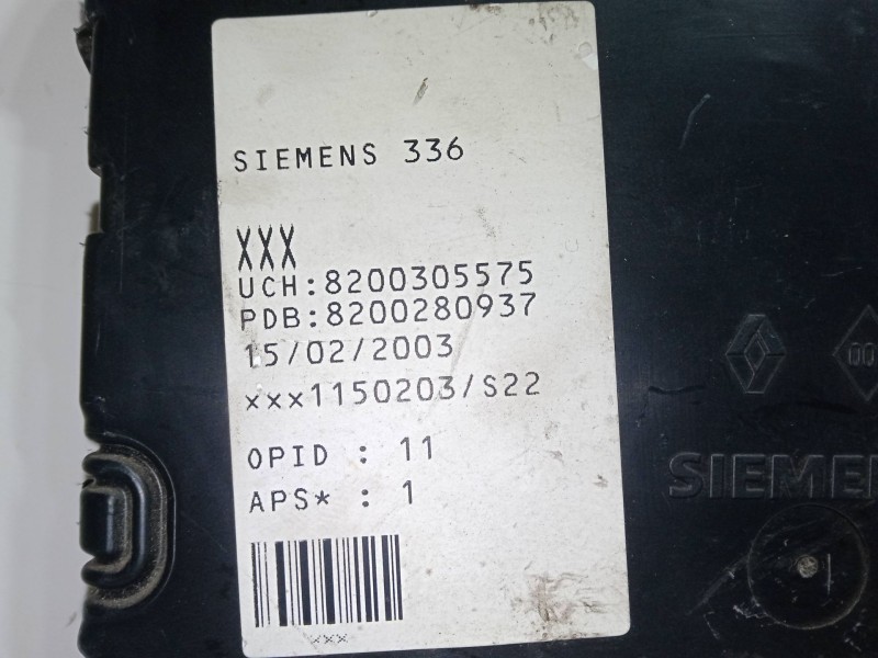 Recambio de bsi para renault megane ii (bm0/1_, cm0/1_) 1.5 dci (bm0f, bm0t, bm2b, cm0f, cm0t) referencia OEM IAM   