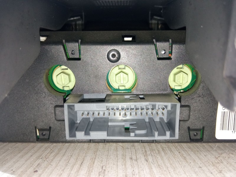 Recambio de pantalla interior reloj para opel combo furgoneta/monovolumen 1.3 cdti 16v referencia OEM IAM 13242079 565412769 281