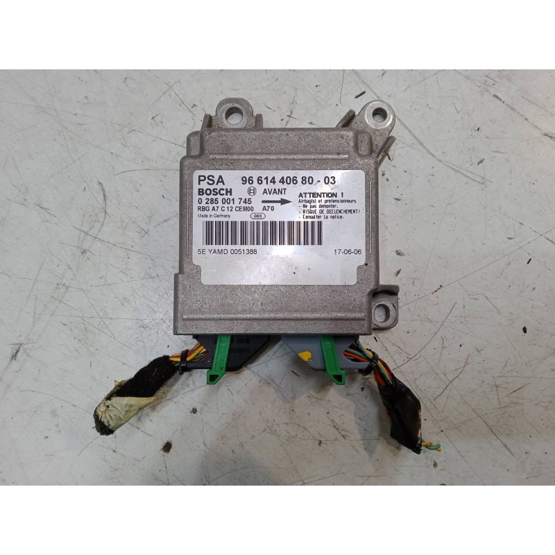 Recambio de centralita airbag para peugeot 207/207+ (wa_, wc_) 1.4 16v referencia OEM IAM 966144068003  0285001745