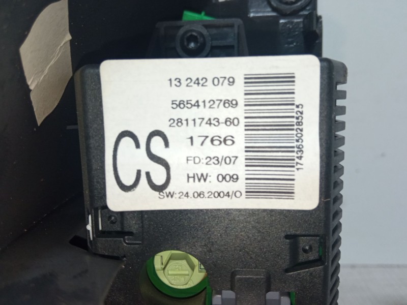 Recambio de pantalla interior reloj para opel combo furgoneta/monovolumen 1.3 cdti 16v referencia OEM IAM 13242079 565412769 281