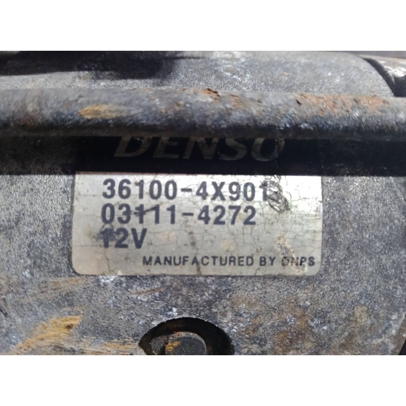 Recambio de motor arranque para kia carnival / grand carnival iii (vq) 2.9 crdi referencia OEM IAM 361004X901  