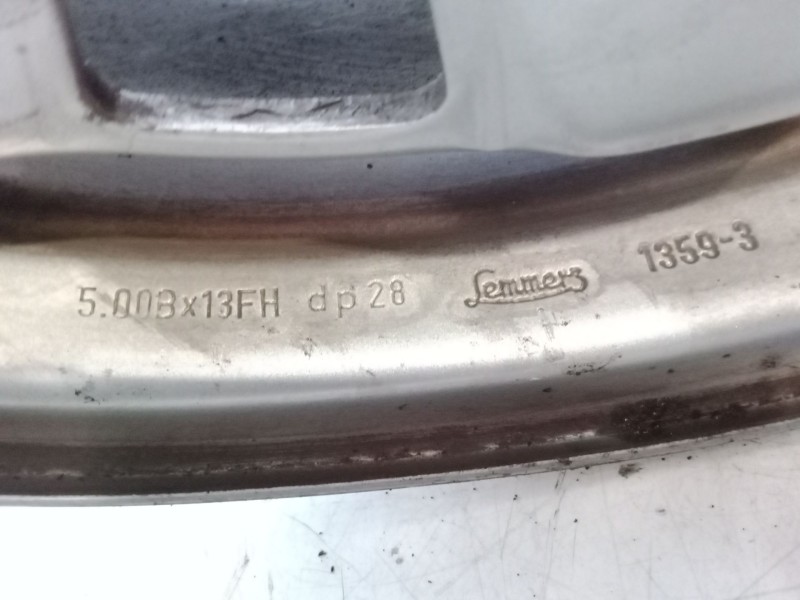 Recambio de llanta chapa 13´´ para peugeot 205 ii (20a/c) 1.1 referencia OEM IAM   