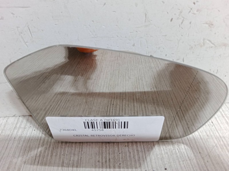 Recambio de cristal retrovisor derecho para mercedes-benz clase a (w169) a 150 (169.031, 169.331) referencia OEM IAM   