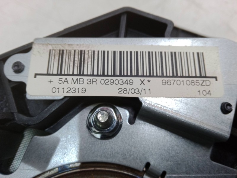 Recambio de airbag volante para peugeot 207/207+ (wa_, wc_) 1.4 hdi referencia OEM IAM 96701085ZD  