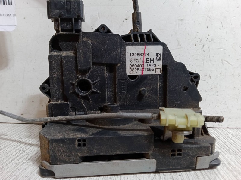 Recambio de cerradura puerta delantera derecha para opel corsa d (s07) 1.2 (l08, l68) referencia OEM IAM 13258274  