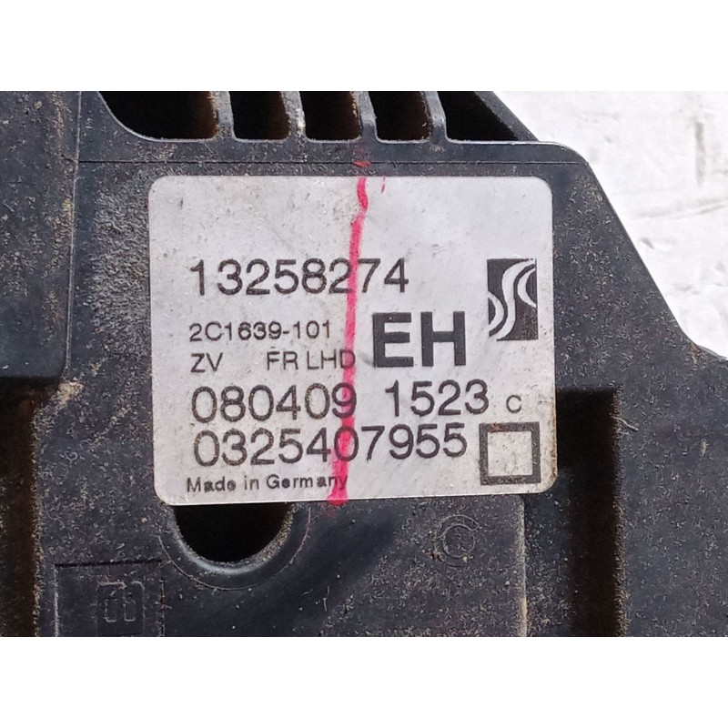 Recambio de cerradura puerta delantera derecha para opel corsa d (s07) 1.2 (l08, l68) referencia OEM IAM 13258274  