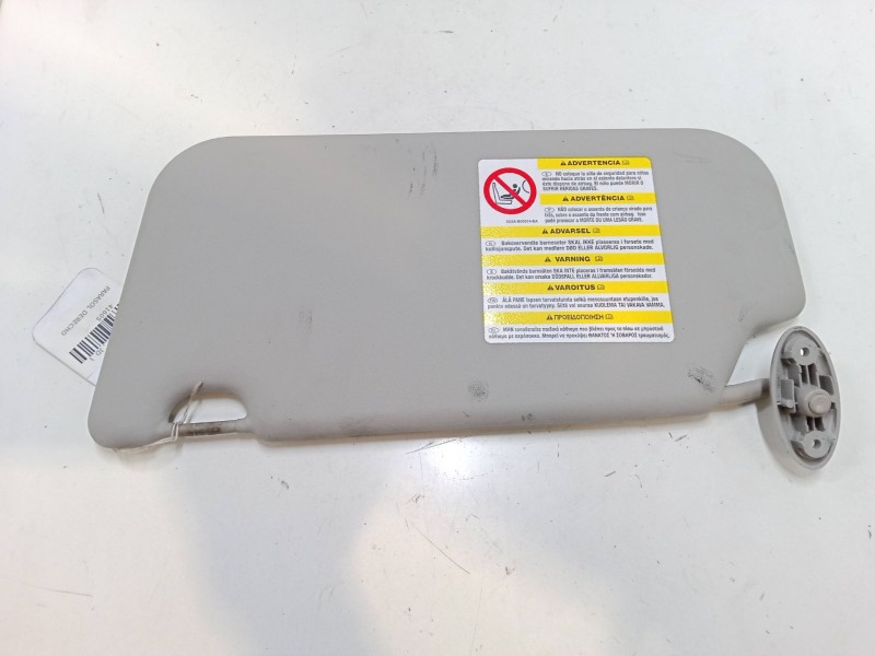 Recambio de parasol derecho para ford fiesta v (jh_, jd_) 1.4 tdci referencia OEM IAM   