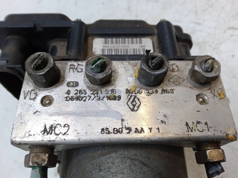 Recambio de abs para renault clio iii (br0/1, cr0/1) 1.2 16v (br02, br0j, br11, cr02, cr0j, cr11) referencia OEM IAM 0265231516 