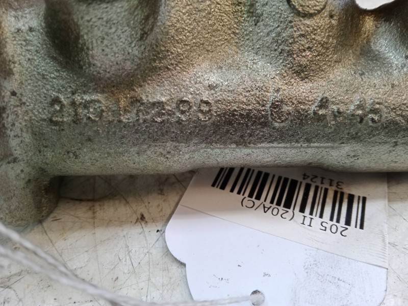 Recambio de bomba freno para peugeot 205 ii (20a/c) 1.1 referencia OEM IAM 21017299  