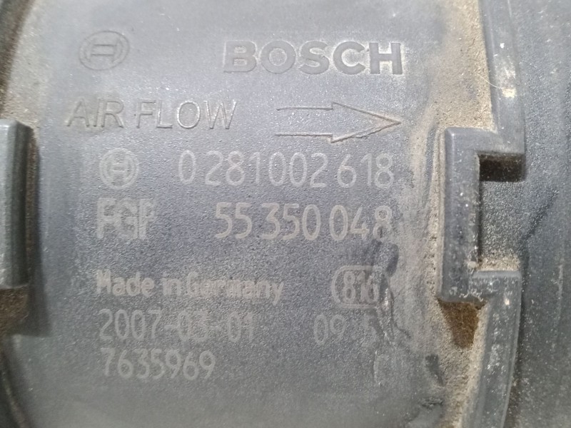 Recambio de caudalimetro para chevrolet nubira sedán 2.0 d referencia OEM IAM 0281002618 55350048 