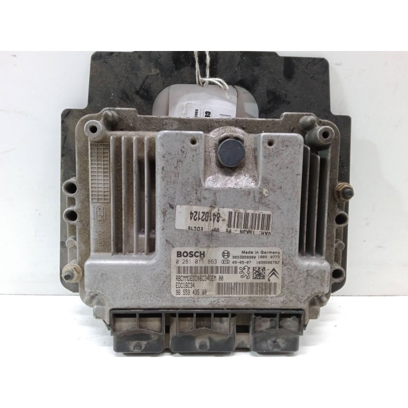 Recambio de centralita motor uce para peugeot 307 (3a/c) 1.6 hdi referencia OEM IAM 9655943580.0281011863  