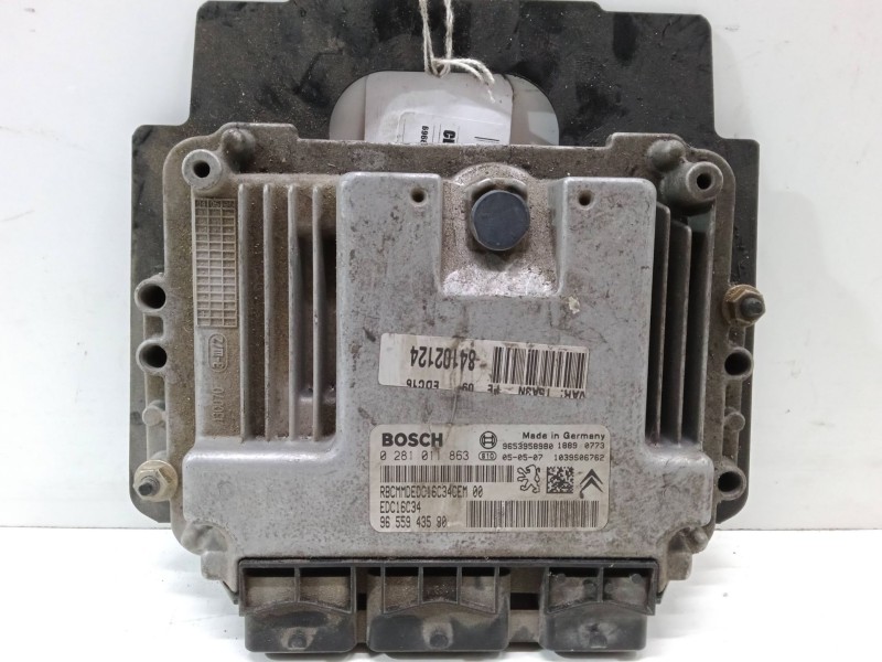 Recambio de centralita motor uce para peugeot 307 (3a/c) 1.6 hdi referencia OEM IAM 9655943580.0281011863  