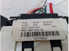 Recambio de mando climatizador para volkswagen polo v (6r1, 6c1) 1.2 tsi referencia OEM IAM 6R0820045M   2