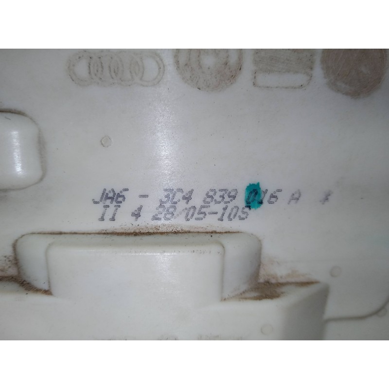 Recambio de cerradura puerta trasera derecha para volkswagen passat b6 (3c2) 1.9 tdi referencia OEM IAM JA6-3C4839016A II 4 28/0