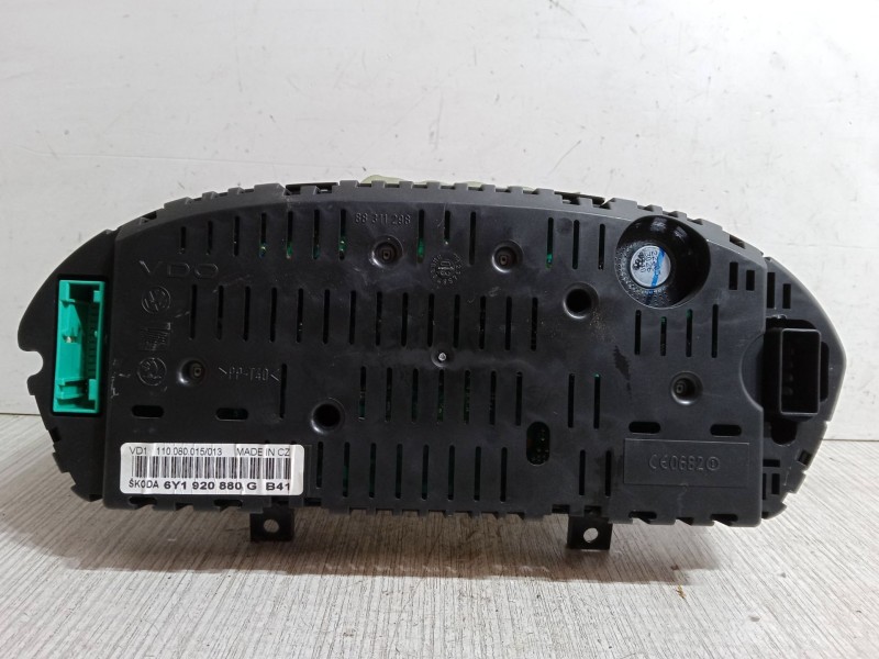 Recambio de cuadro instrumentos para skoda fabia i (6y2) 1.4 referencia OEM IAM 6Y1920880G  110080015013