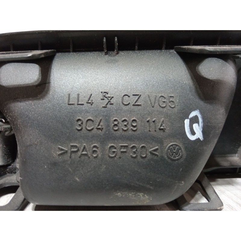 Recambio de maneta interior puerta trasera derecha para volkswagen passat b6 (3c2) 1.9 tdi referencia OEM IAM 3C4839114  