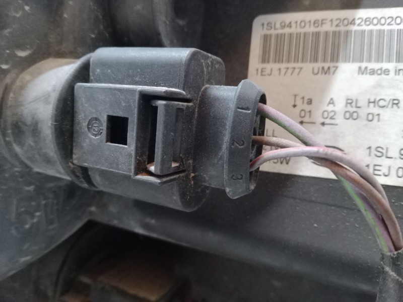 Recambio de faro derecho para seat mii (kf1, ke1) 1.0 referencia OEM IAM   