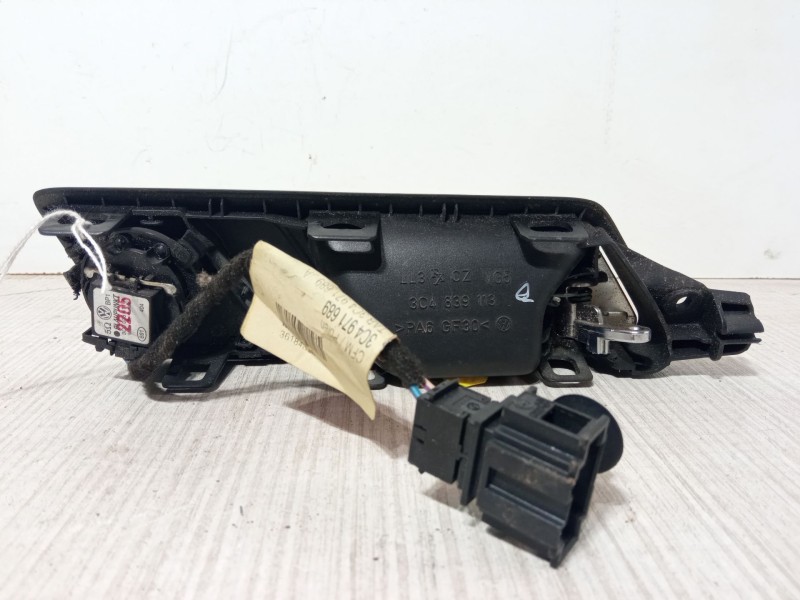 Recambio de maneta interior puerta trasera izquierda para volkswagen passat b6 (3c2) 1.9 tdi referencia OEM IAM 3C4839113  