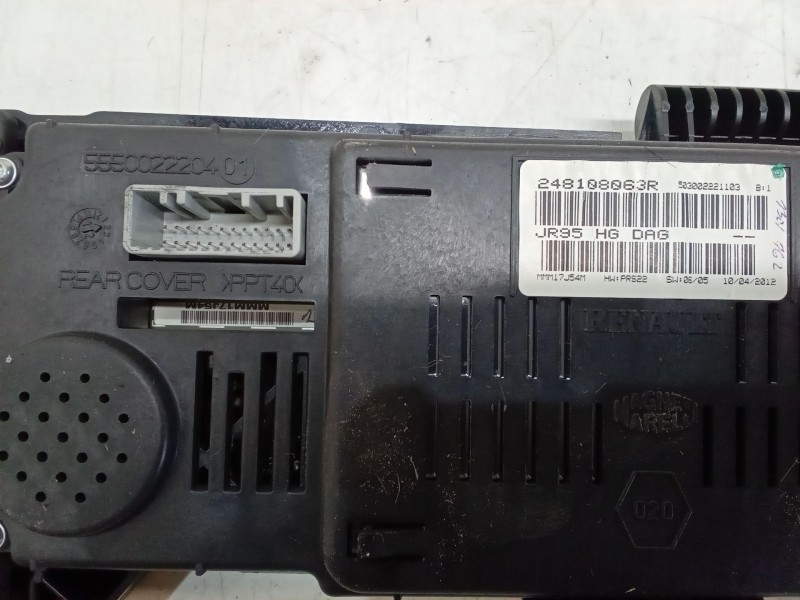 Recambio de cuadro instrumentos para renault scénic iii (jz0/1_) 1.5 dci referencia OEM IAM 248108063R  503002221103