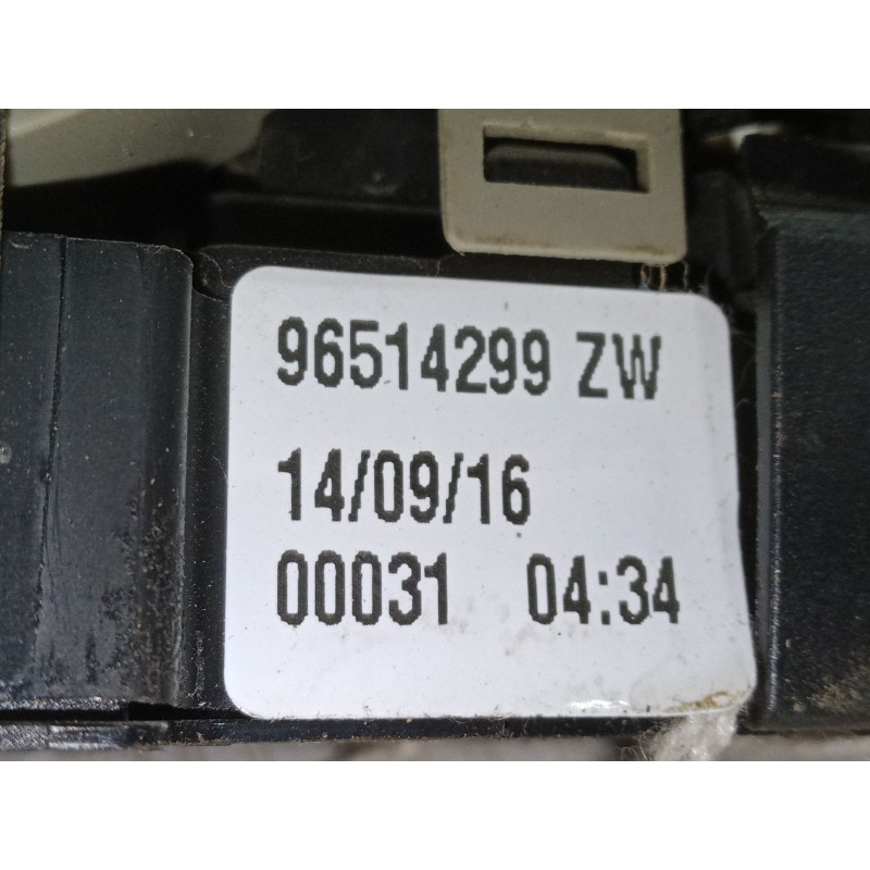 Recambio de mando elevalunas delantero izquierdo para citroën c5 ii (rc_) 1.6 hdi (rc8hzb) referencia OEM IAM 96514299ZW  