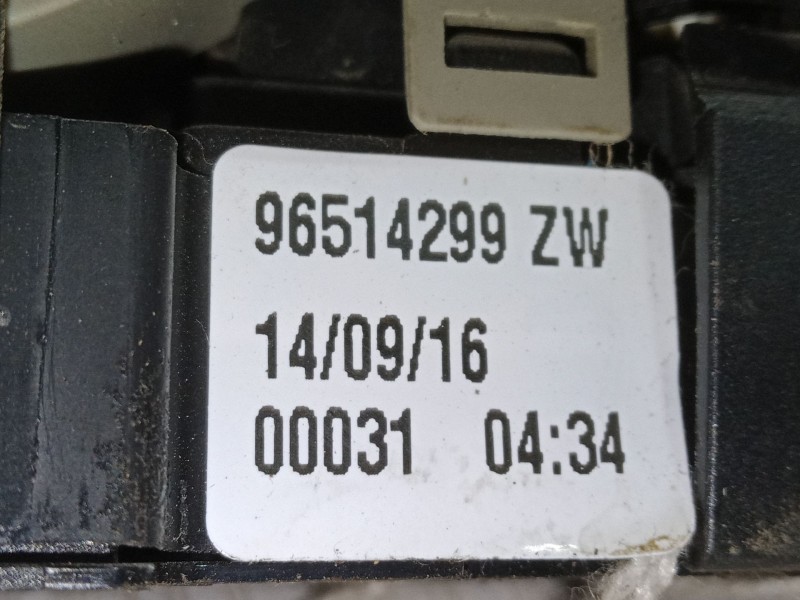 Recambio de mando elevalunas delantero izquierdo para citroën c5 ii (rc_) 1.6 hdi (rc8hzb) referencia OEM IAM 96514299ZW  