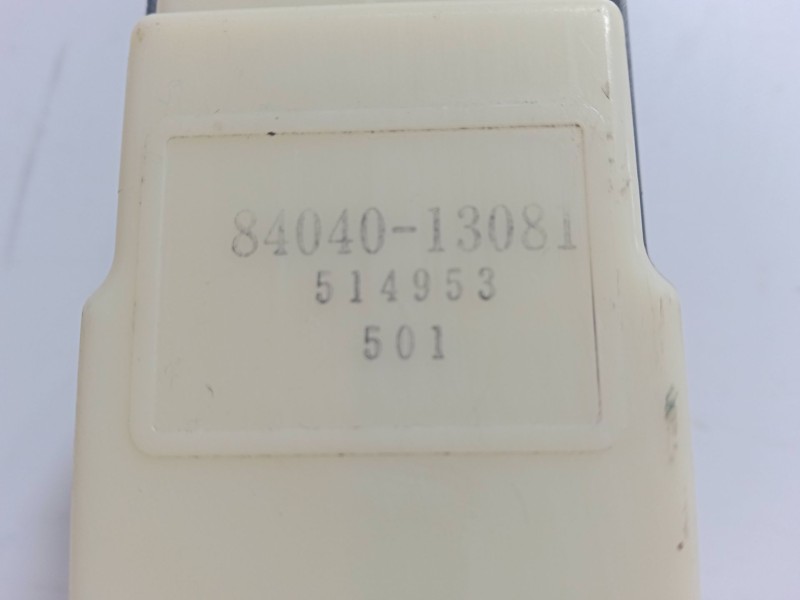 Recambio de mando elevalunas delantero izquierdo para toyota corolla verso (_e12_) 2.0 d-4d (cde120_) referencia OEM IAM 84040-1