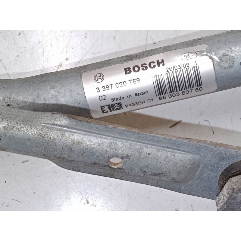 Recambio de motor limpia delantero para peugeot 207/207+ (wa_, wc_) 1.4 hdi referencia OEM IAM 9650380780  3397020769