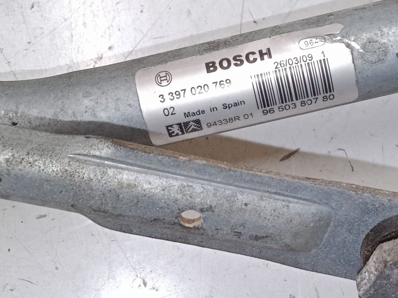 Recambio de motor limpia delantero para peugeot 207/207+ (wa_, wc_) 1.4 hdi referencia OEM IAM 9650380780  3397020769