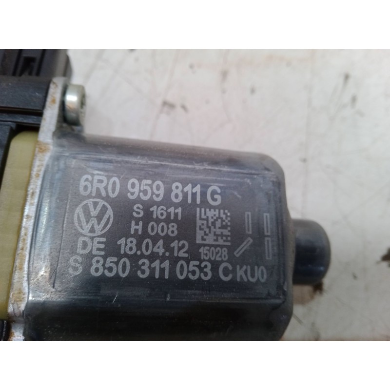 Recambio de elevalunas electrico trasero izquierdo para volkswagen polo v (6r1, 6c1) 1.2 tsi referencia OEM IAM 6R0959811G  