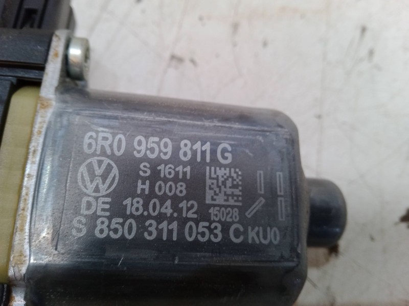 Recambio de elevalunas electrico trasero izquierdo para volkswagen polo v (6r1, 6c1) 1.2 tsi referencia OEM IAM 6R0959811G  