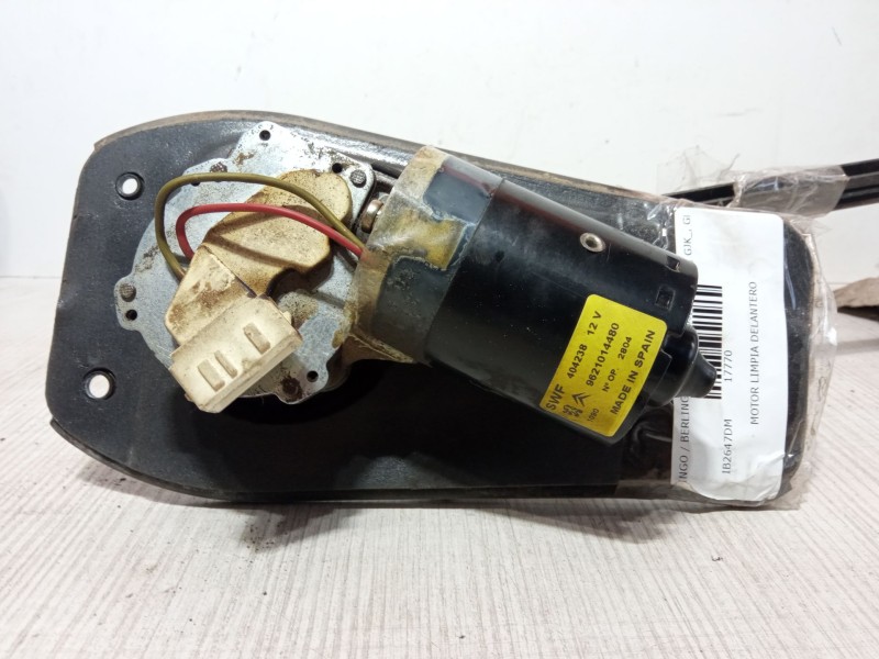 Recambio de motor limpia delantero para citroën berlingo / berlingo first monospace (mf_, gjk_, gfk_) 1.9 d (mfwjz) referencia O