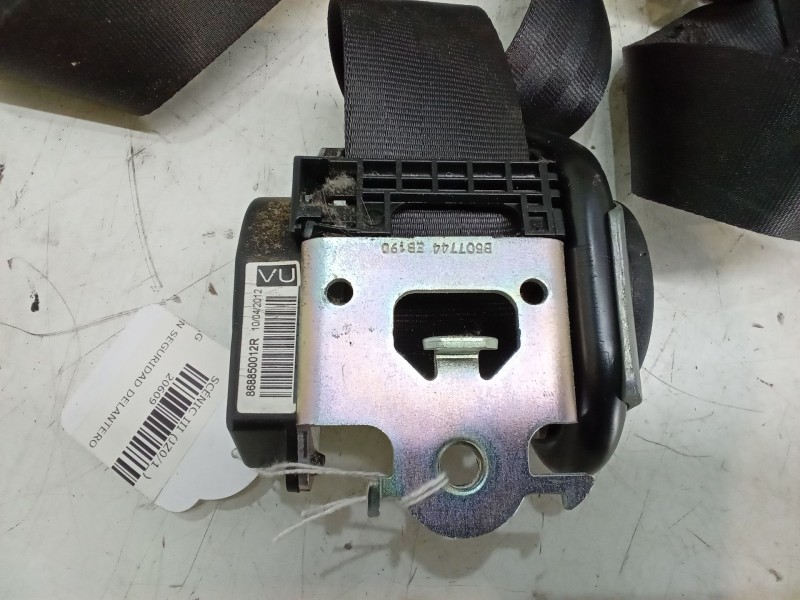 Recambio de cinturon seguridad delantero izquierdo para renault scénic iii (jz0/1_) 1.5 dci referencia OEM IAM   