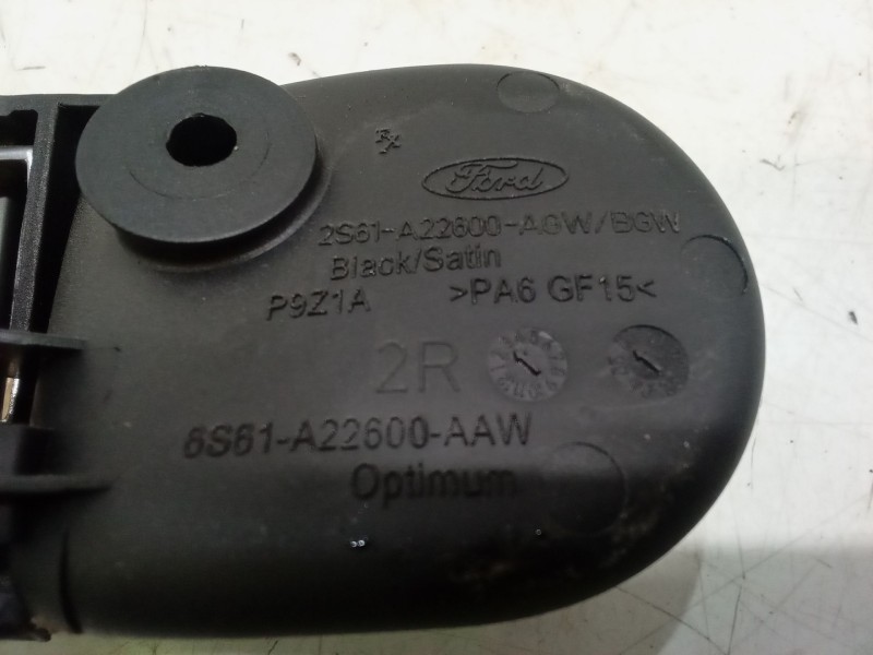 Recambio de maneta interior puerta delantera derecha para ford fiesta v (jh_, jd_) 1.4 16v referencia OEM IAM 2S61A22600  