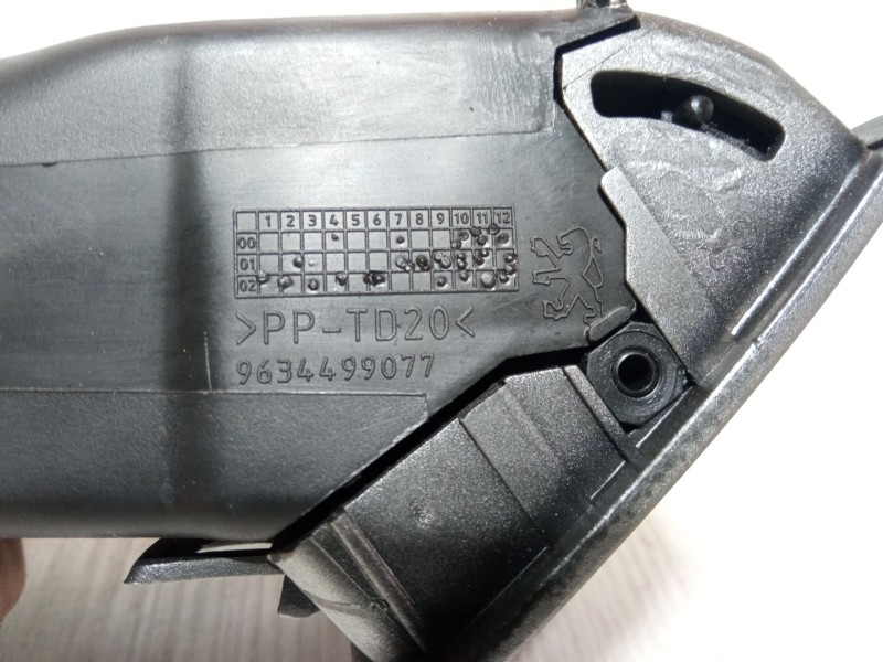 Recambio de aireador izquierdo para peugeot 307 sw (3h) 2.0 hdi 110 referencia OEM IAM 9634499077  